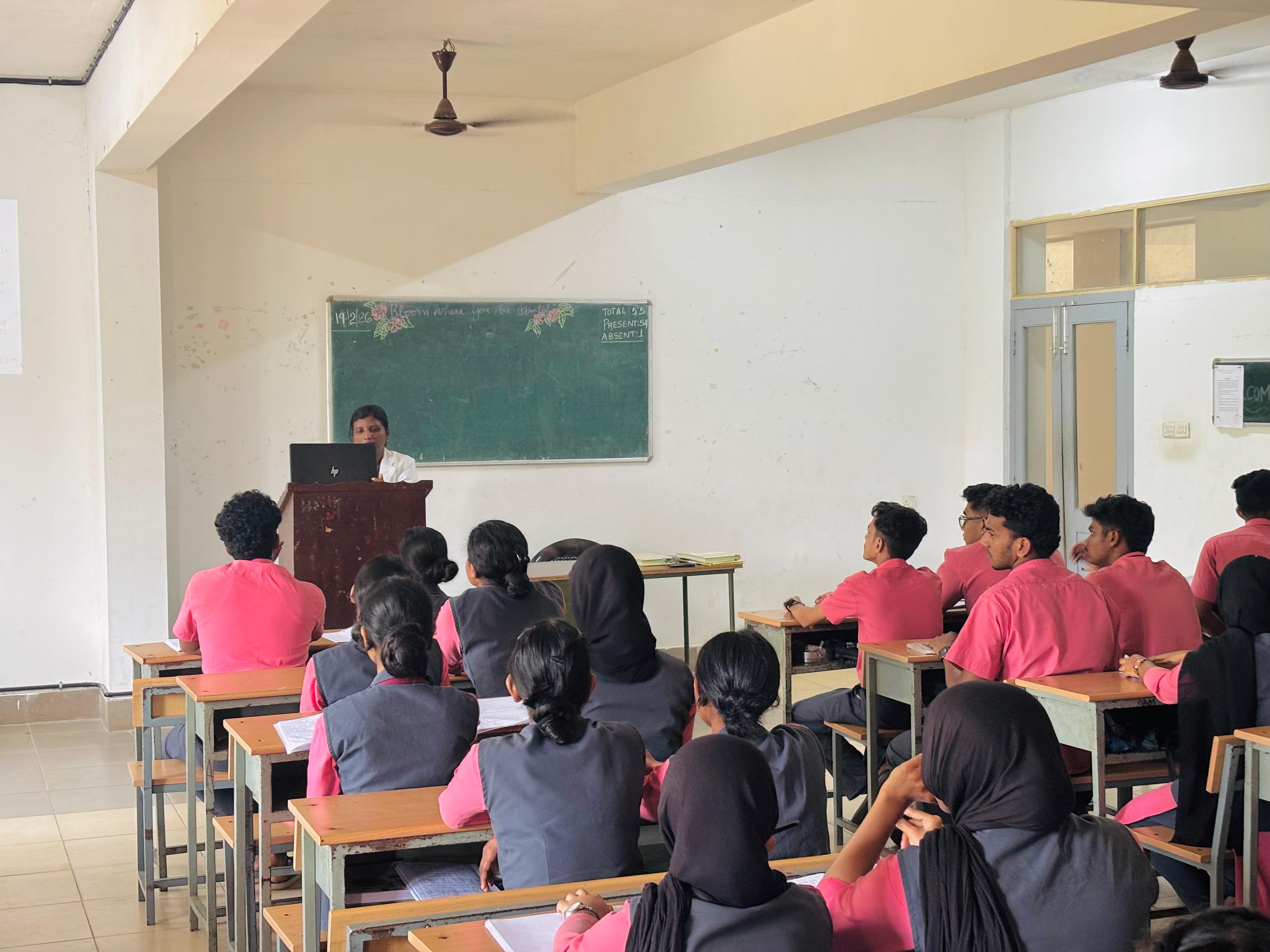 Nursing classroom
