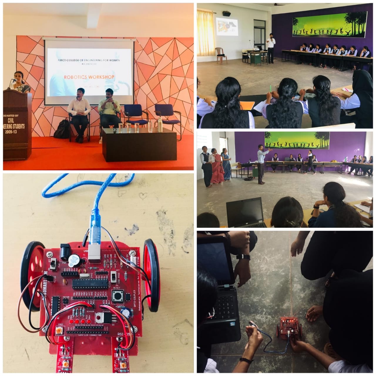 Technical activities on campus