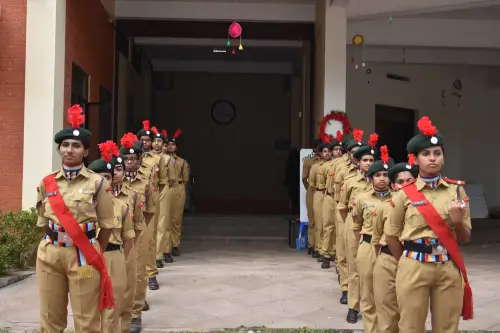 NCC cadets and activities at KMCT COEW